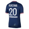 Officiële Voetbalshirt Paris Saint-Germain Layvin Kurzawa 20 Thuis 2021-22 - Heren